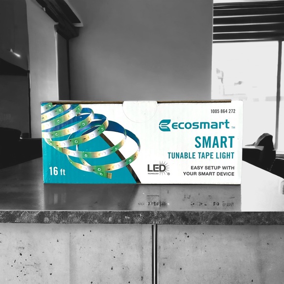 🆕 Ecosmart 16 ft LED Color Changing Smart Tunable Tape Light - Picture 2 of 16